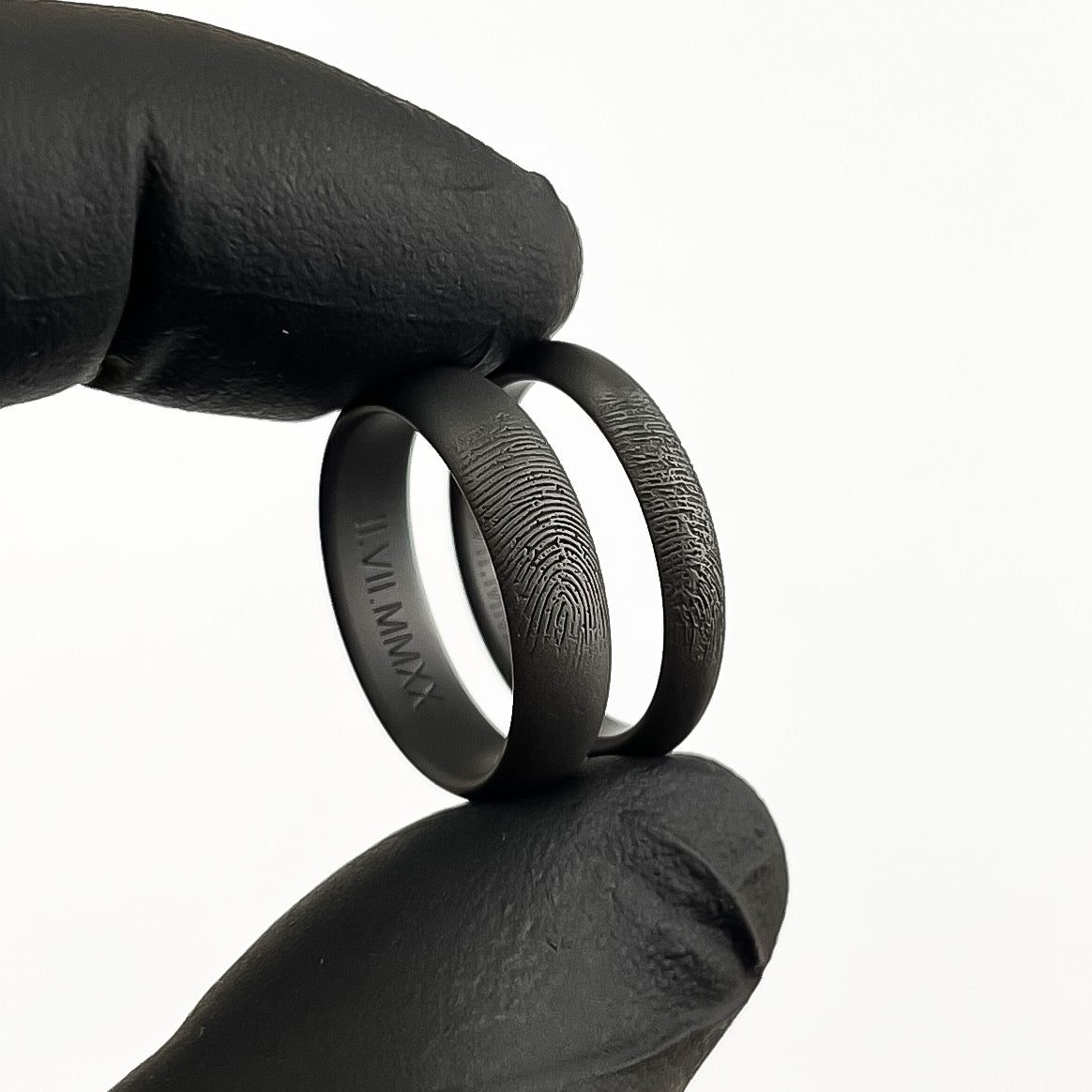 Race ring.Unique handmade tire tread rings. Mens rings. Titanium